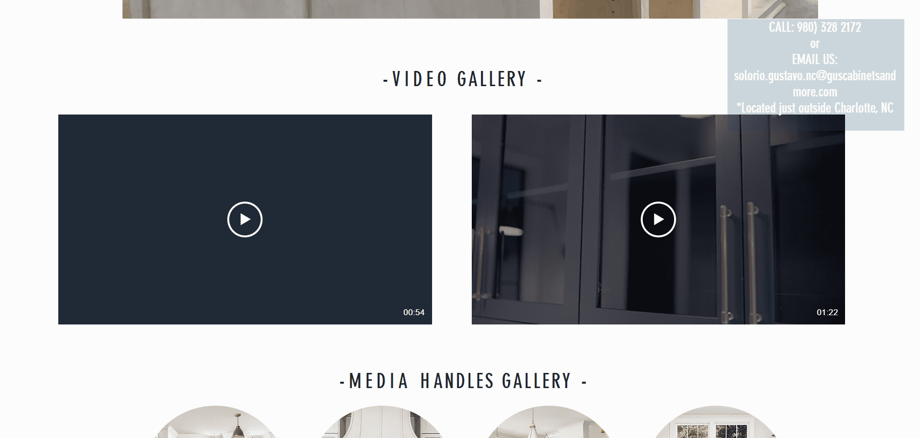 Web Page-Galleries-Videos