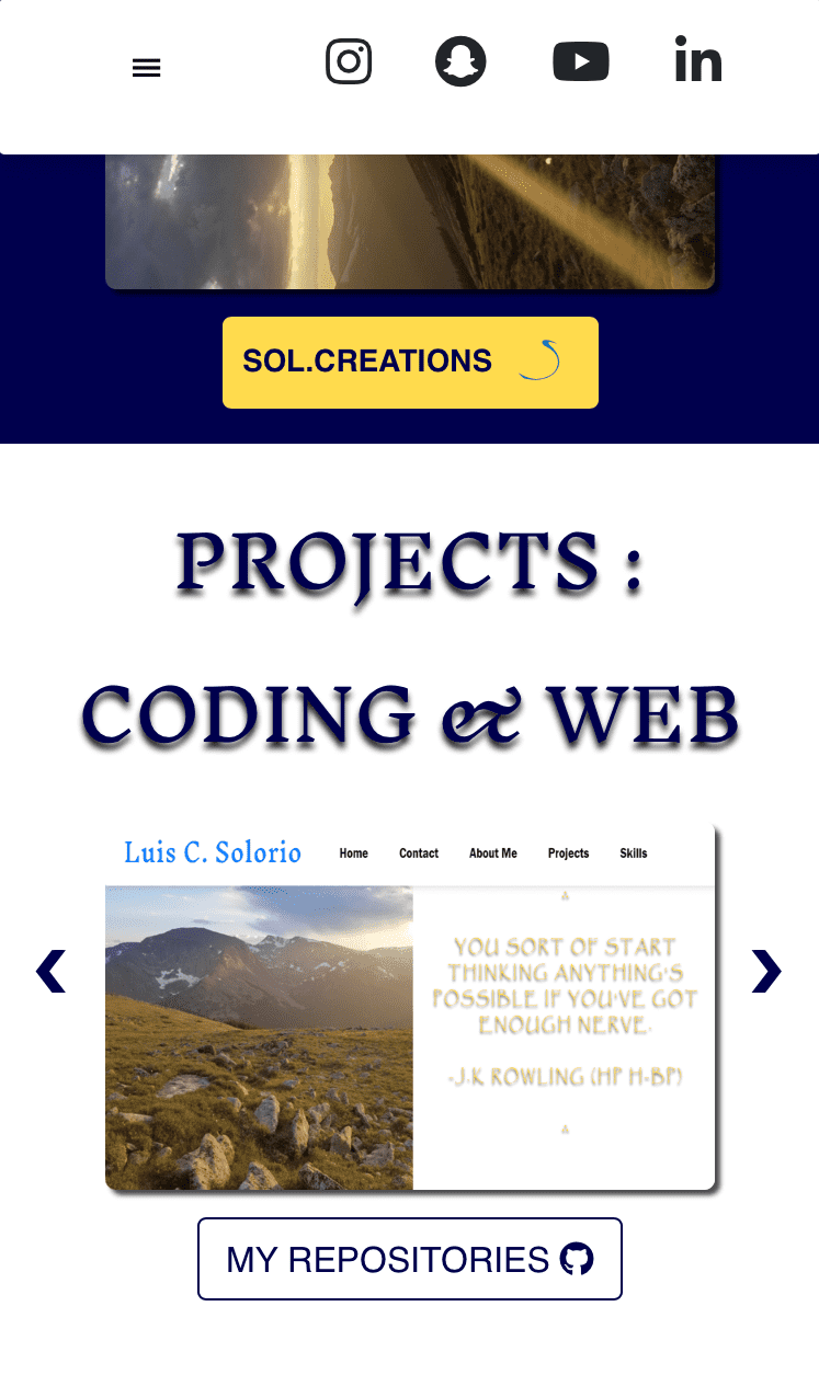 Projects Web-Responsive